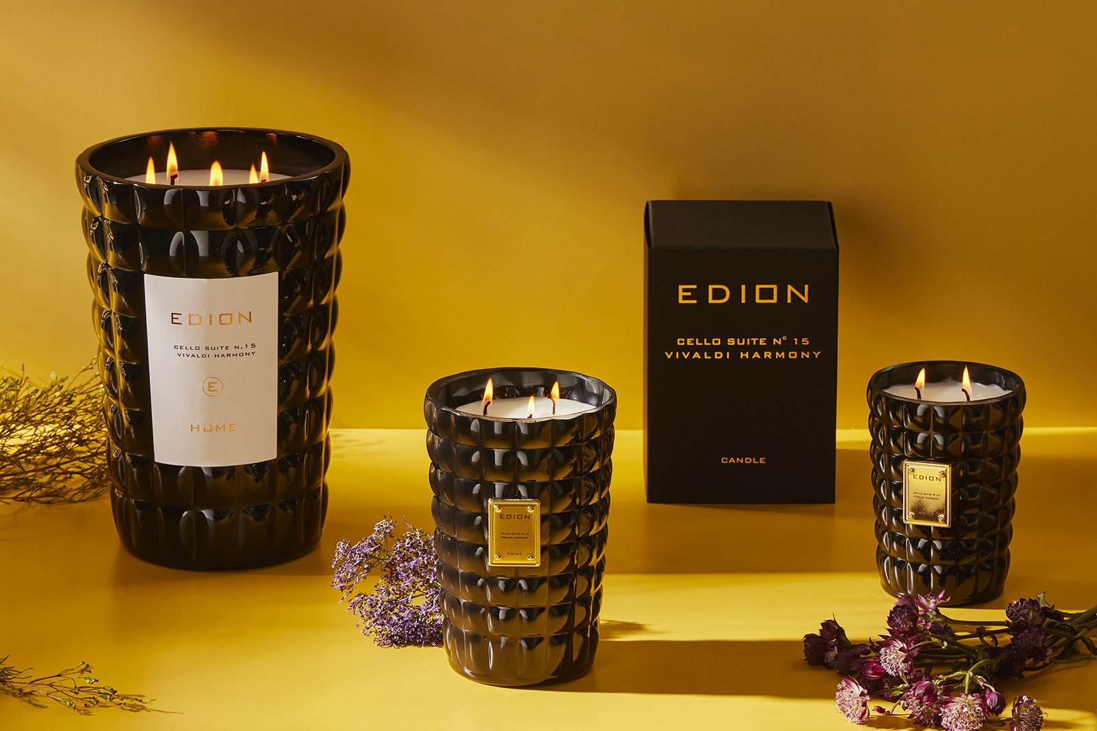 Candela profumata luxury Cello suite n.15 Vivaldi harmony