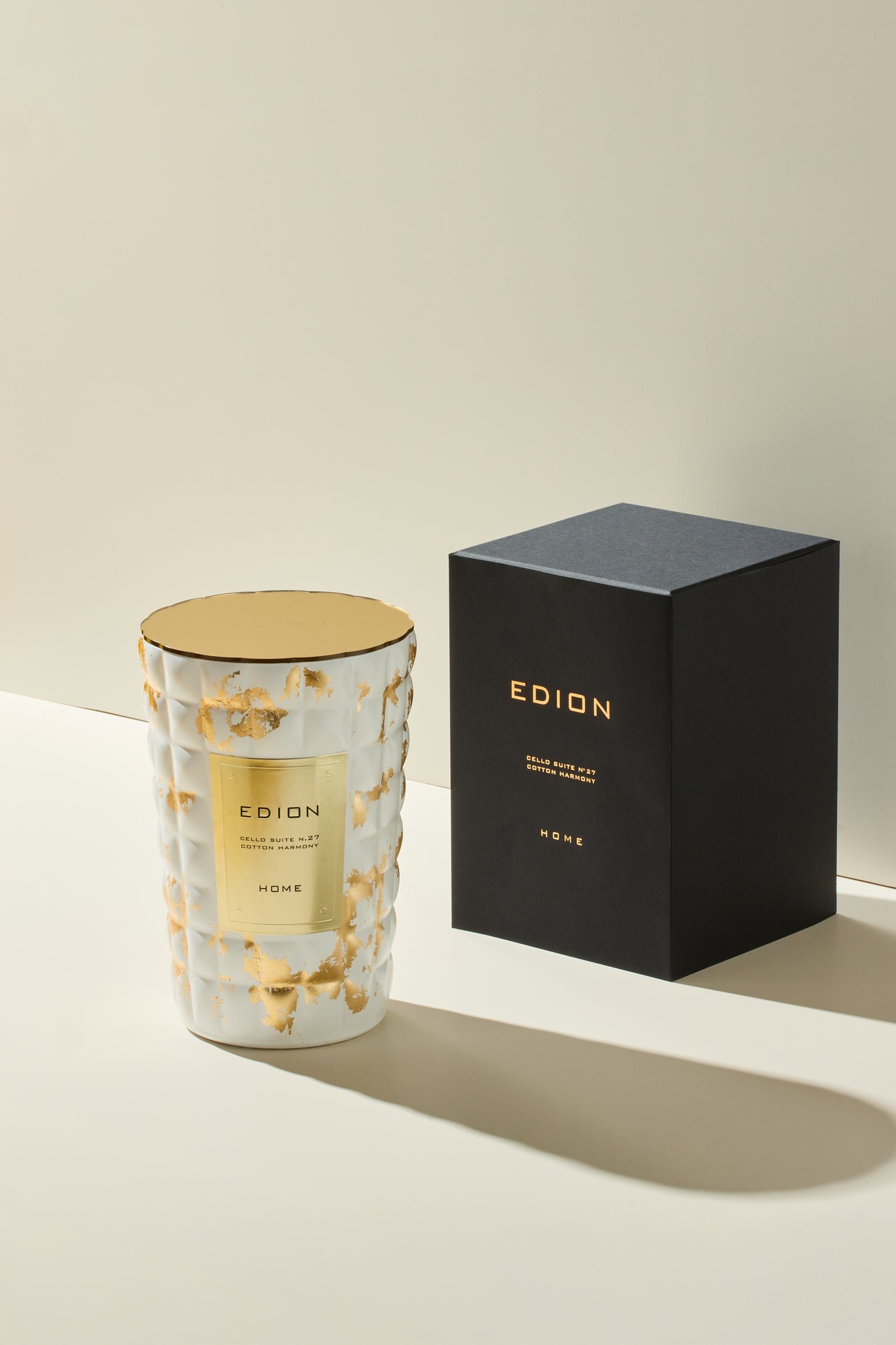 Candela profumata luxury Cello suite n.27 Cotton harmony