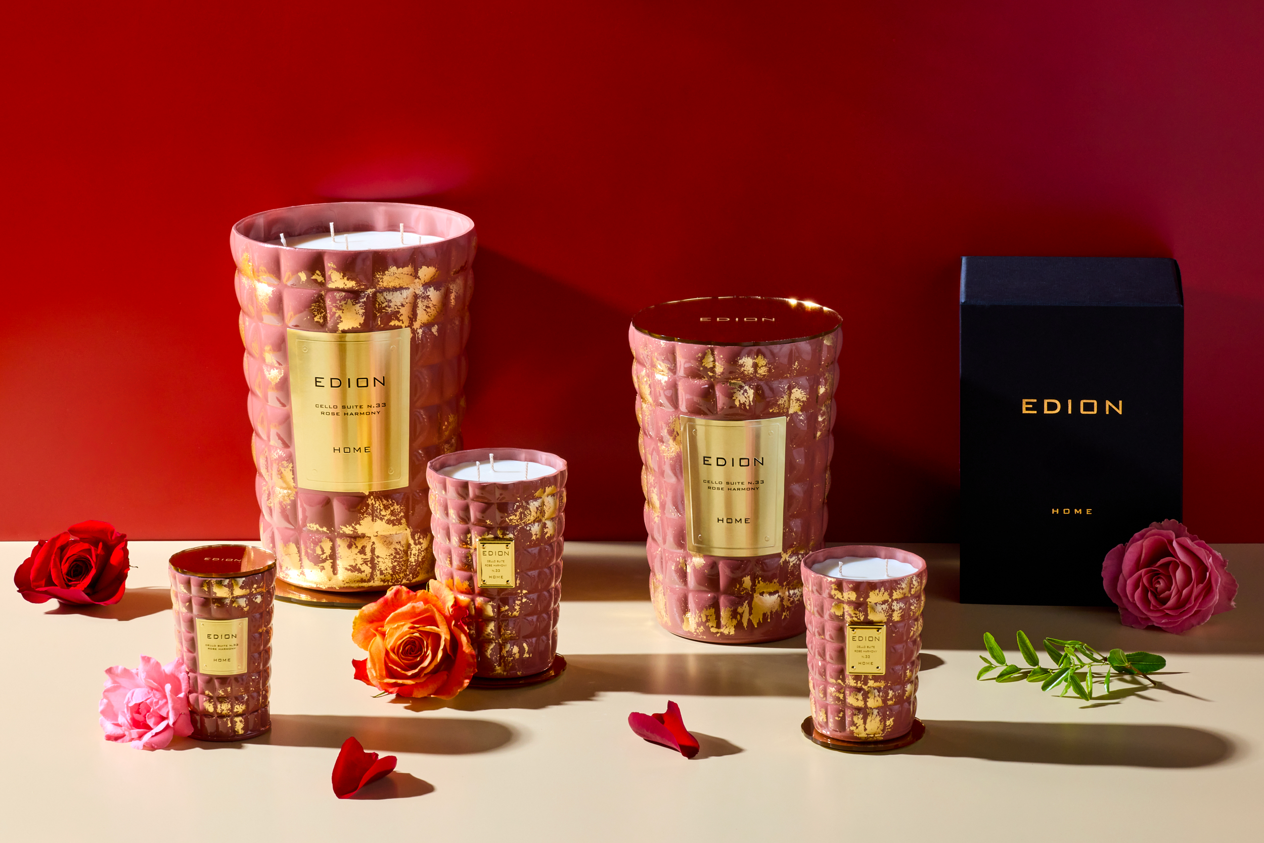 Candela profumata luxury Cello suite n.33 Amber Harmony