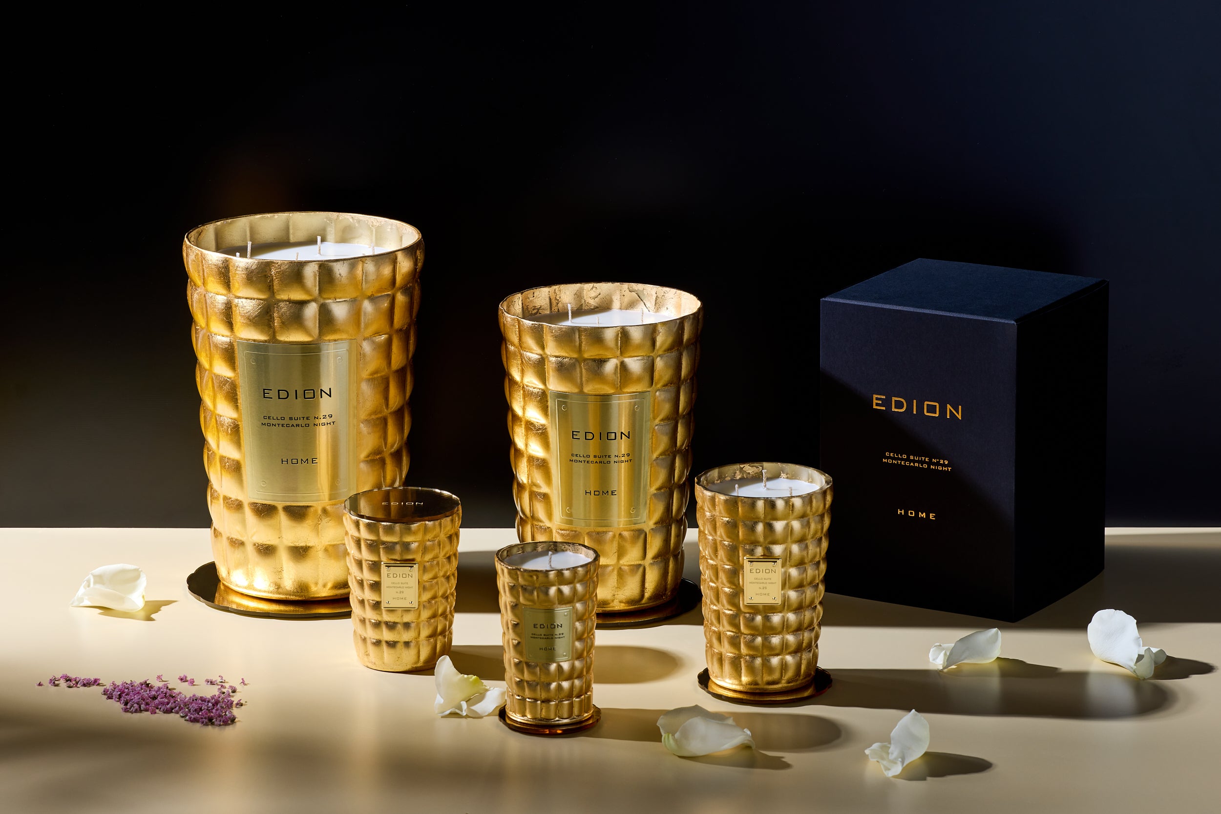 Candela profumata luxury Cello suite n.29 Montecarlo night