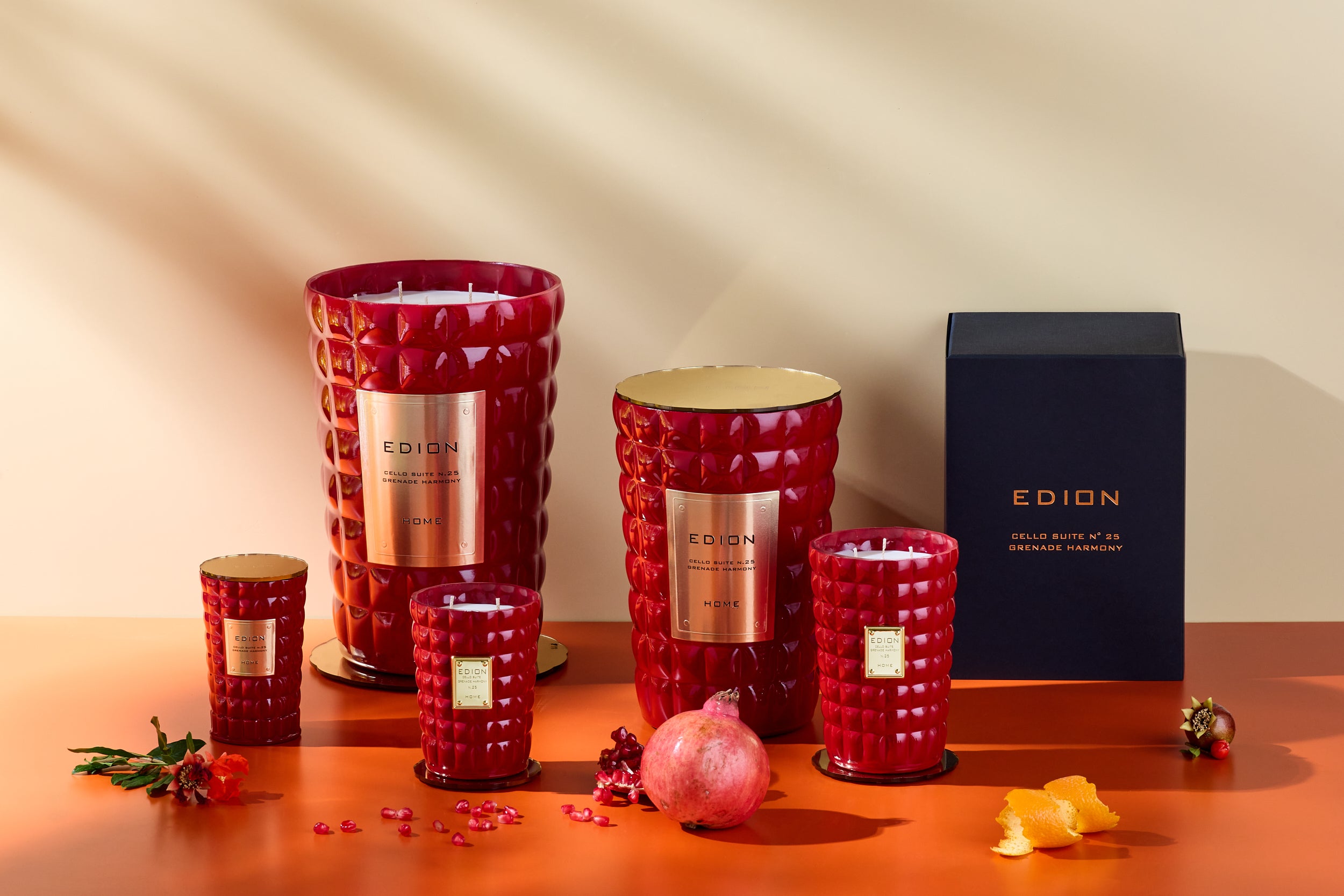 Candela profumata luxury Cello suite n.25 Grenade harmony