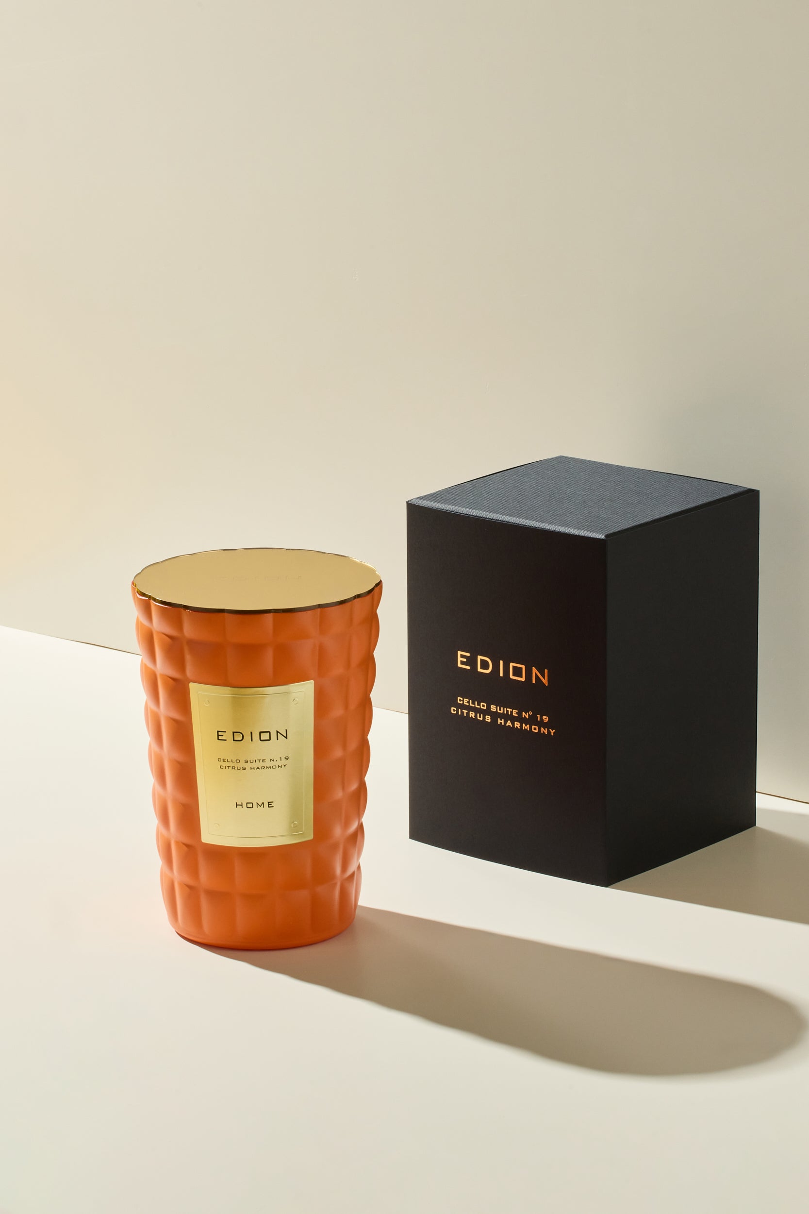 Candela profumata luxury Cello suite n.19 Citrus harmony
