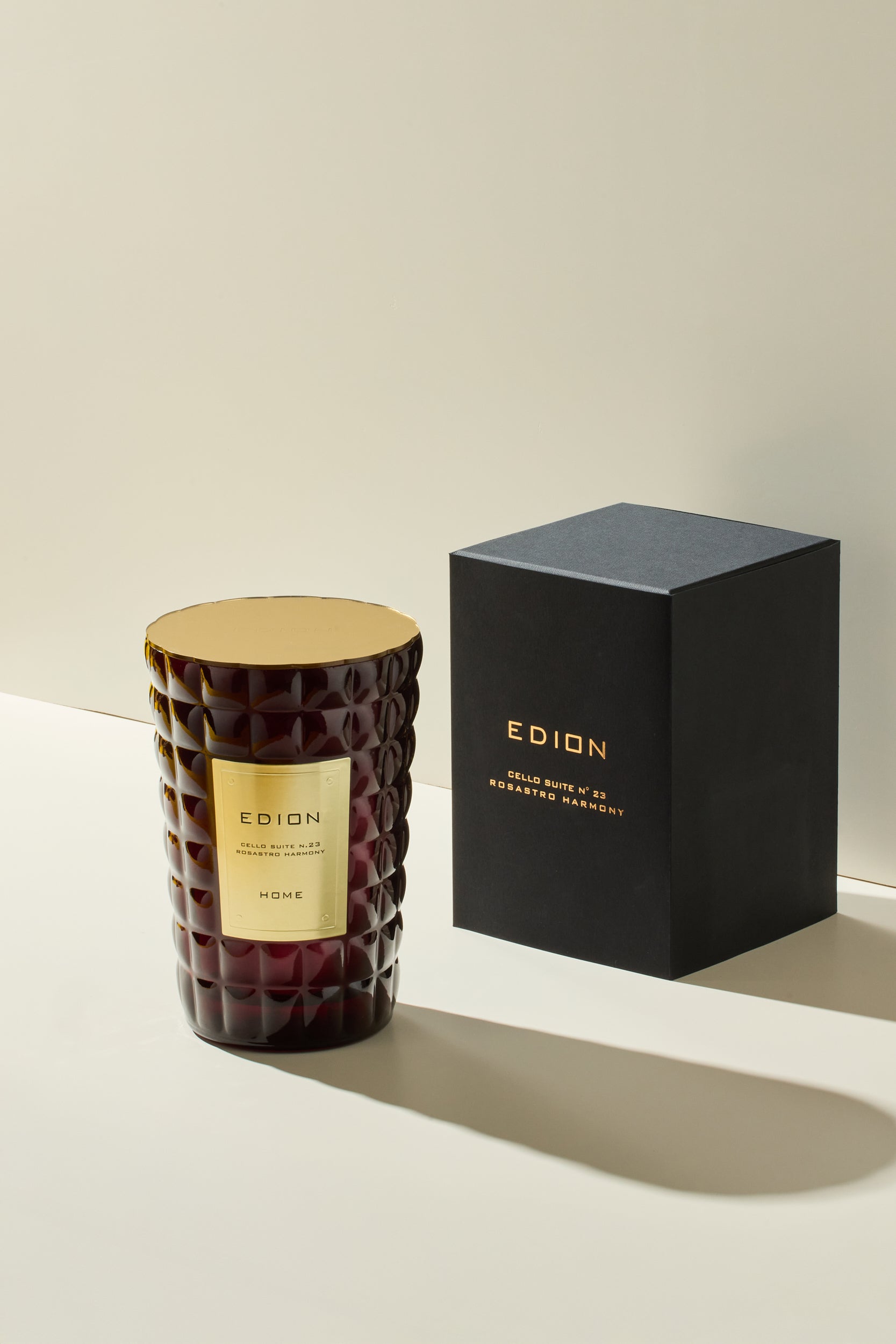 Candela profumata luxury Cello suite n.23 Rosastro harmony