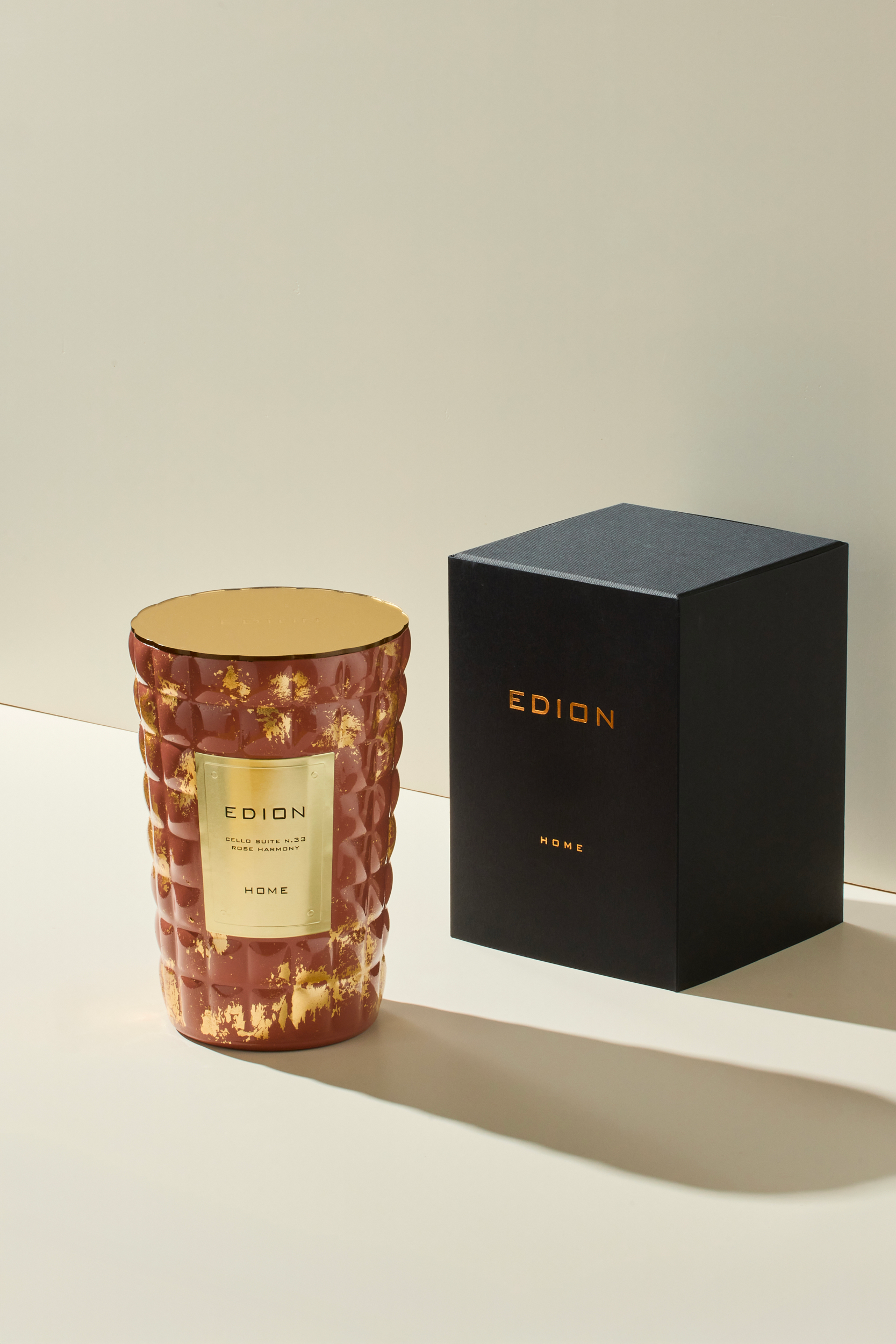 Candela profumata luxury Cello suite n.33 Amber Harmony