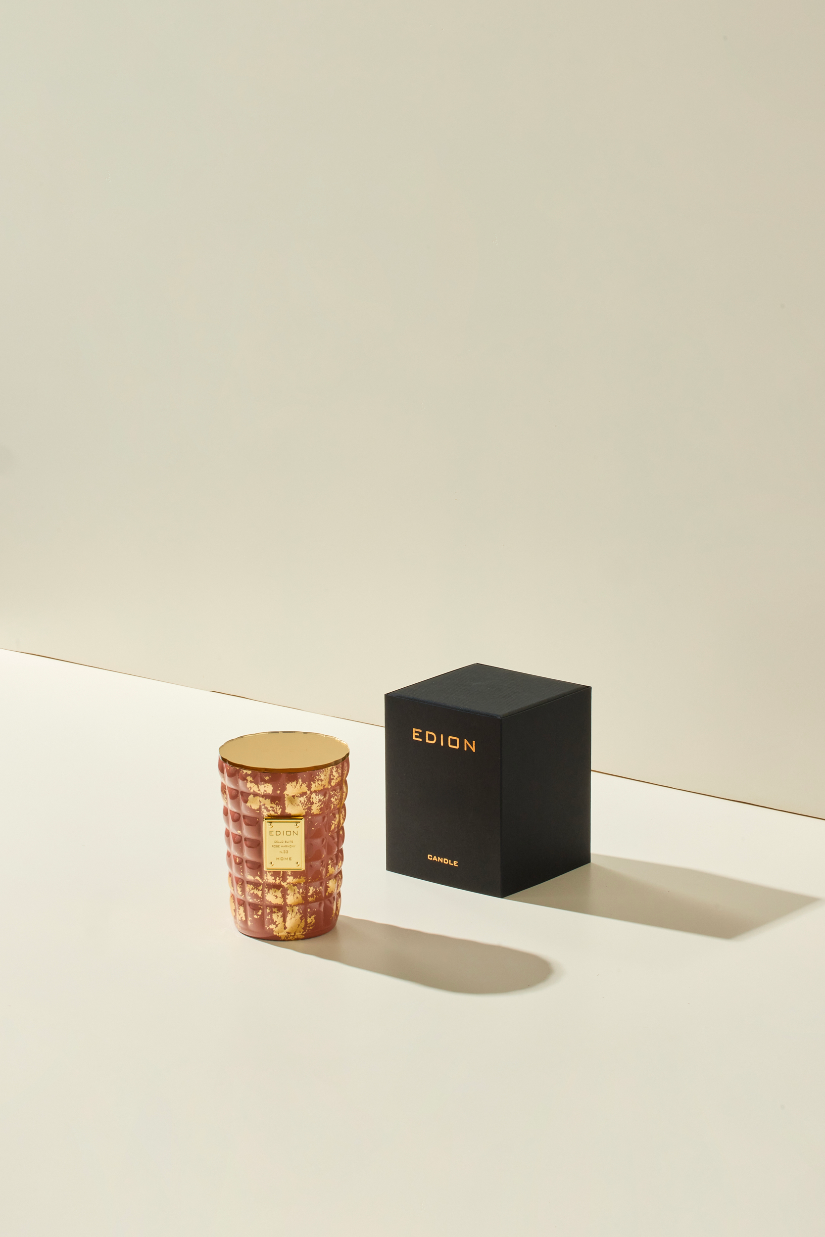 Candela profumata luxury Cello suite n.33 Amber Harmony