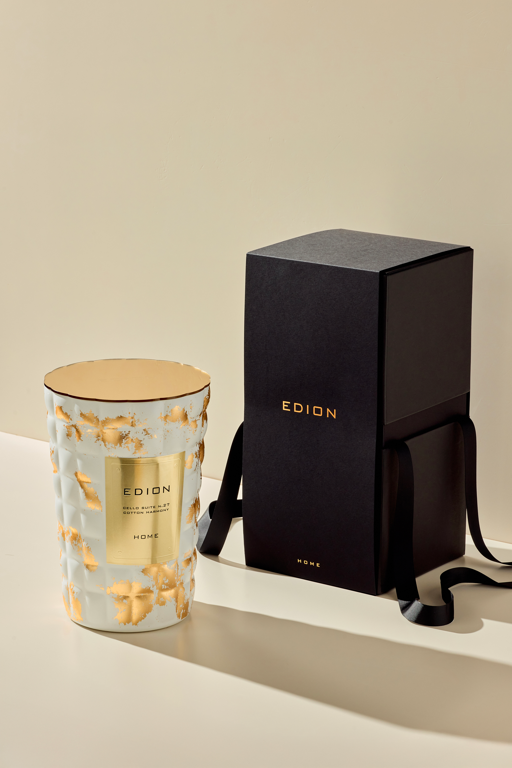 Candela profumata luxury Cello suite n.27 Cotton harmony
